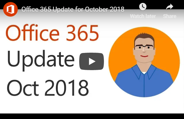 Office 365 Updates October